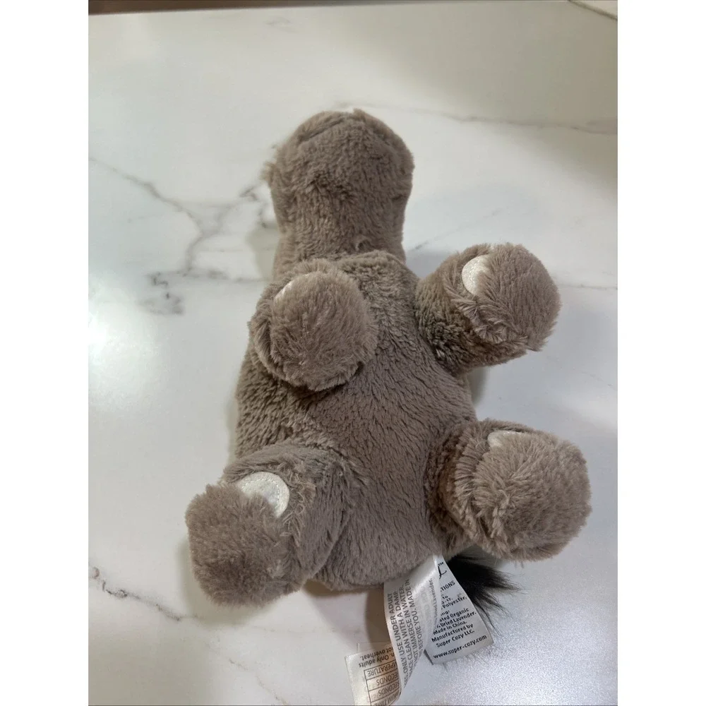 * Microwaveable Warming Hippo Stuffed Animal Huggable Warm Me Up‎ Cuddle Comfort
